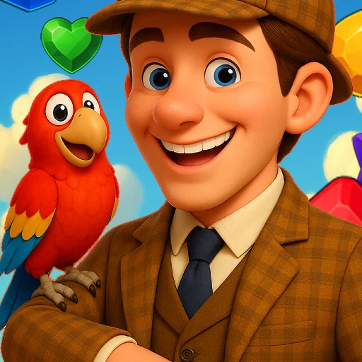 Game icon for Sherlock Holmes Mystery Match3 by imotivcon